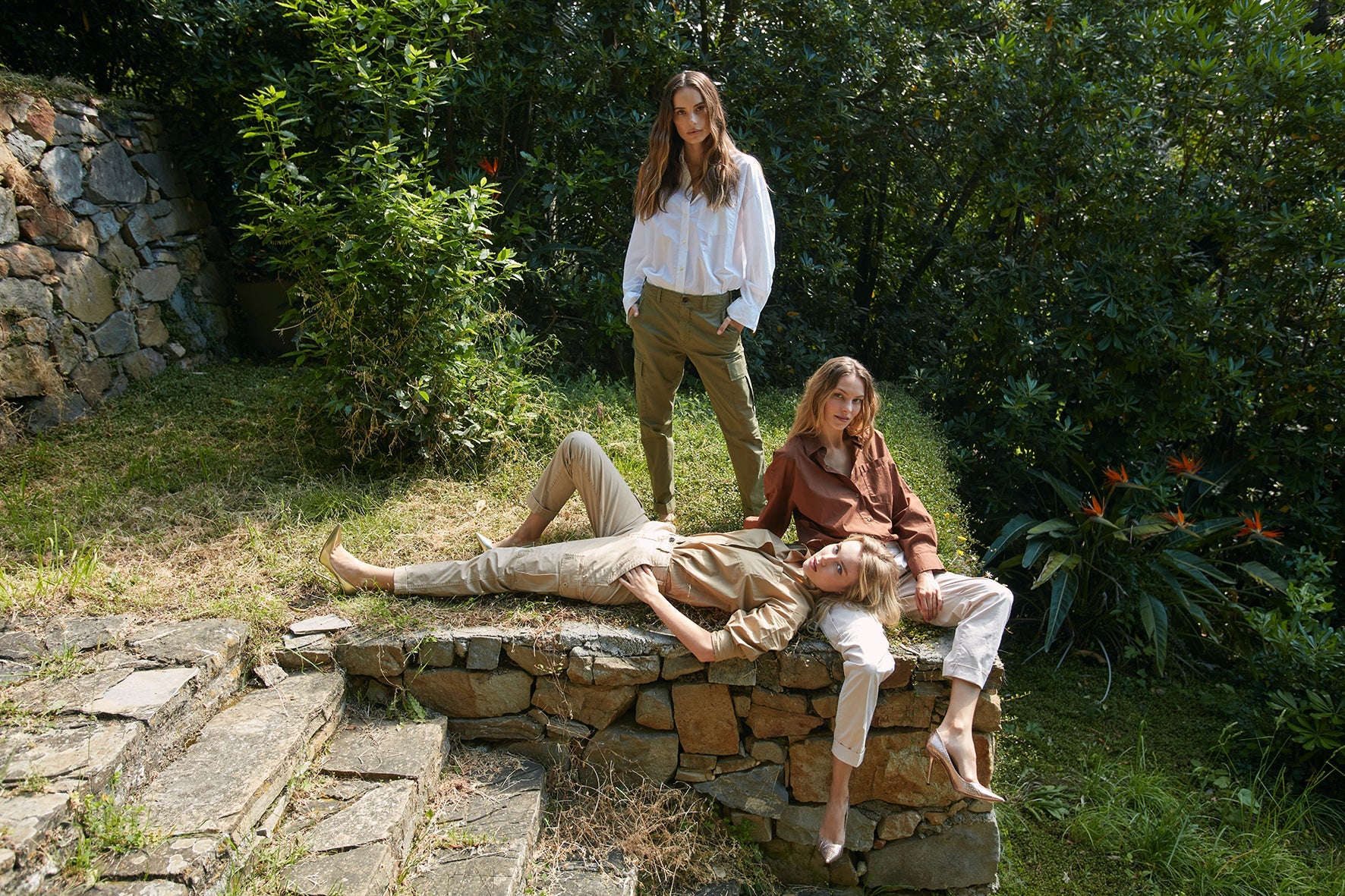 Mason's pantalons cargo d'été femme