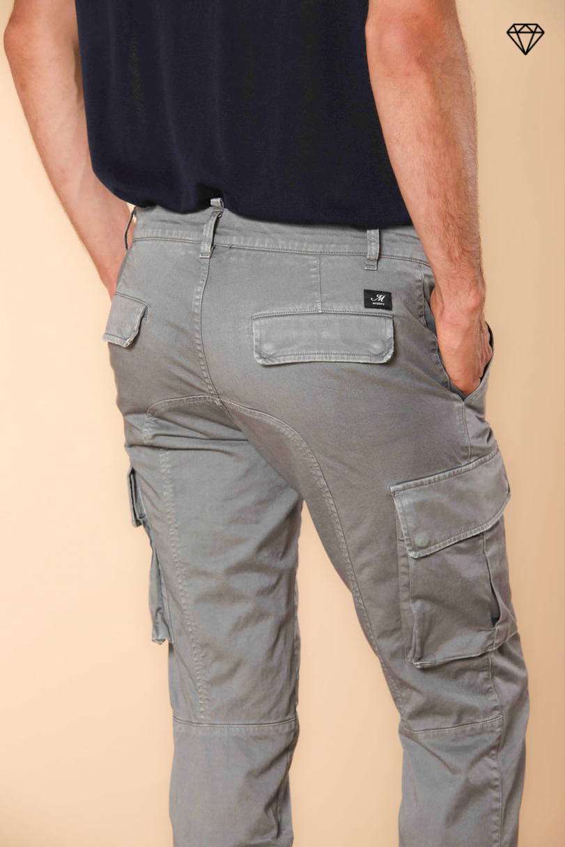 Chile Herren Cargo-Hose in Stretch-Satin Extra Slim Fit ①