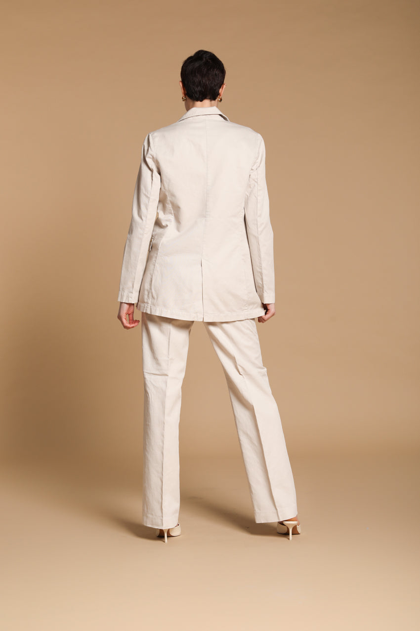Irene Blazer Damen in Leinen und Baumwolltwill