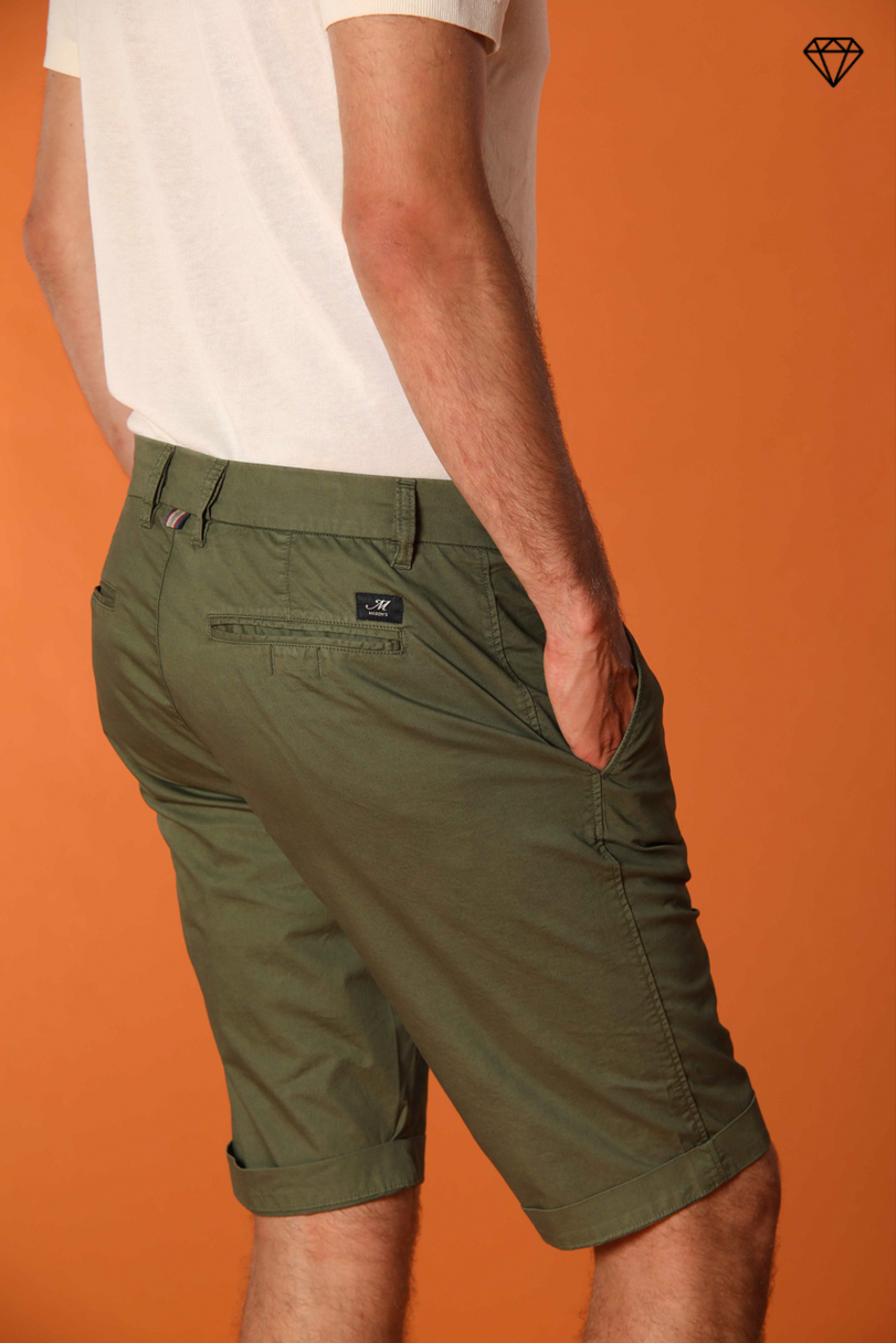 London Bermuda chino homme en coton Pima Regular fit ①