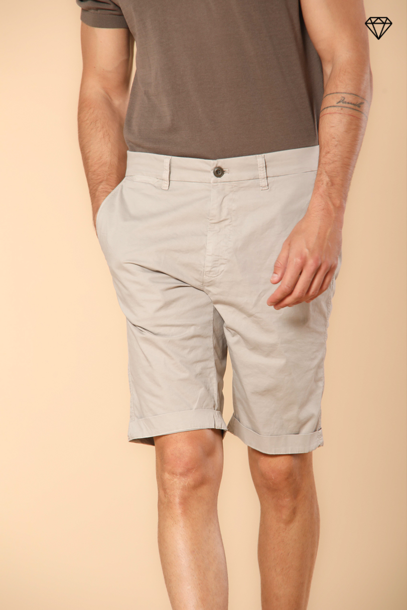 London Bermuda chino homme en Coton Pima Regular Fit ①