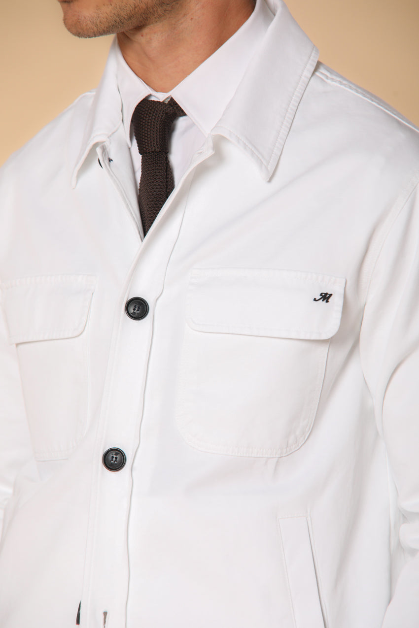 Williams overshirt homme en jersey stretch de coton