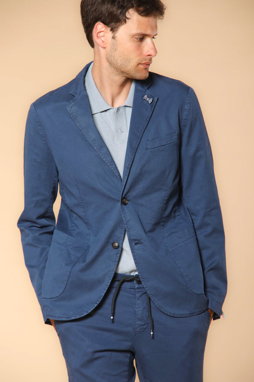 Da Vinci Summer blazer homme en coton et tencel