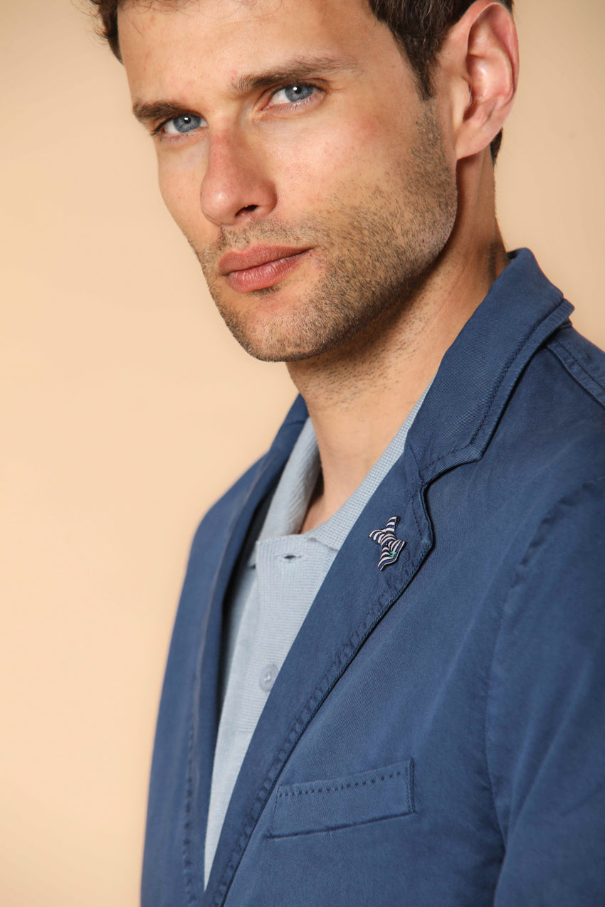 Da Vinci Summer blazer homme en coton et tencel
