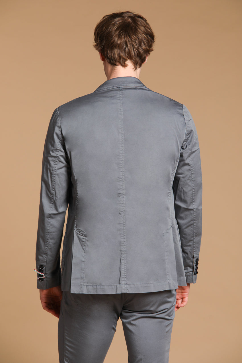 Da Vinci travel blazer homme en satin technique stretch travel avec détails