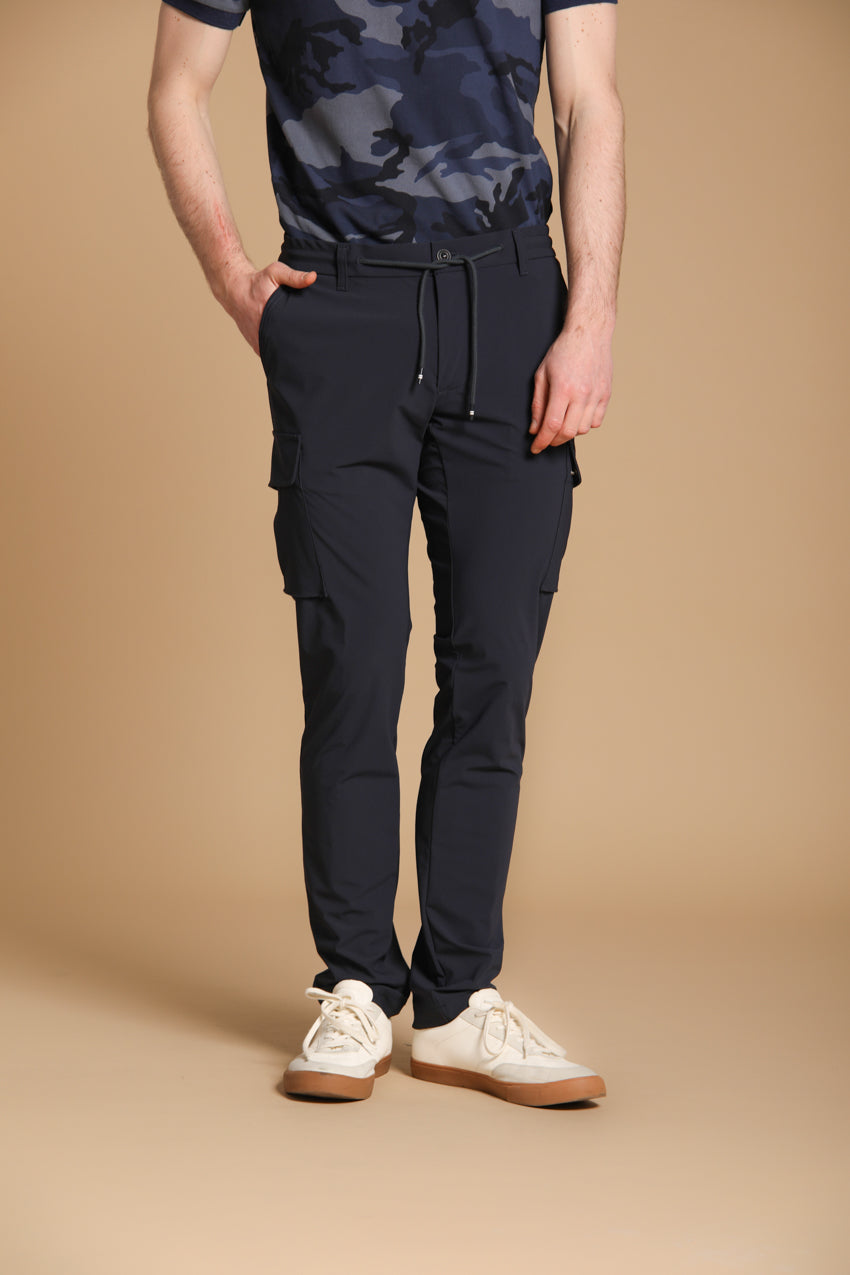 Chile Jogger pantalon cargo homme en jersey supertechnique Extra Slim Fit