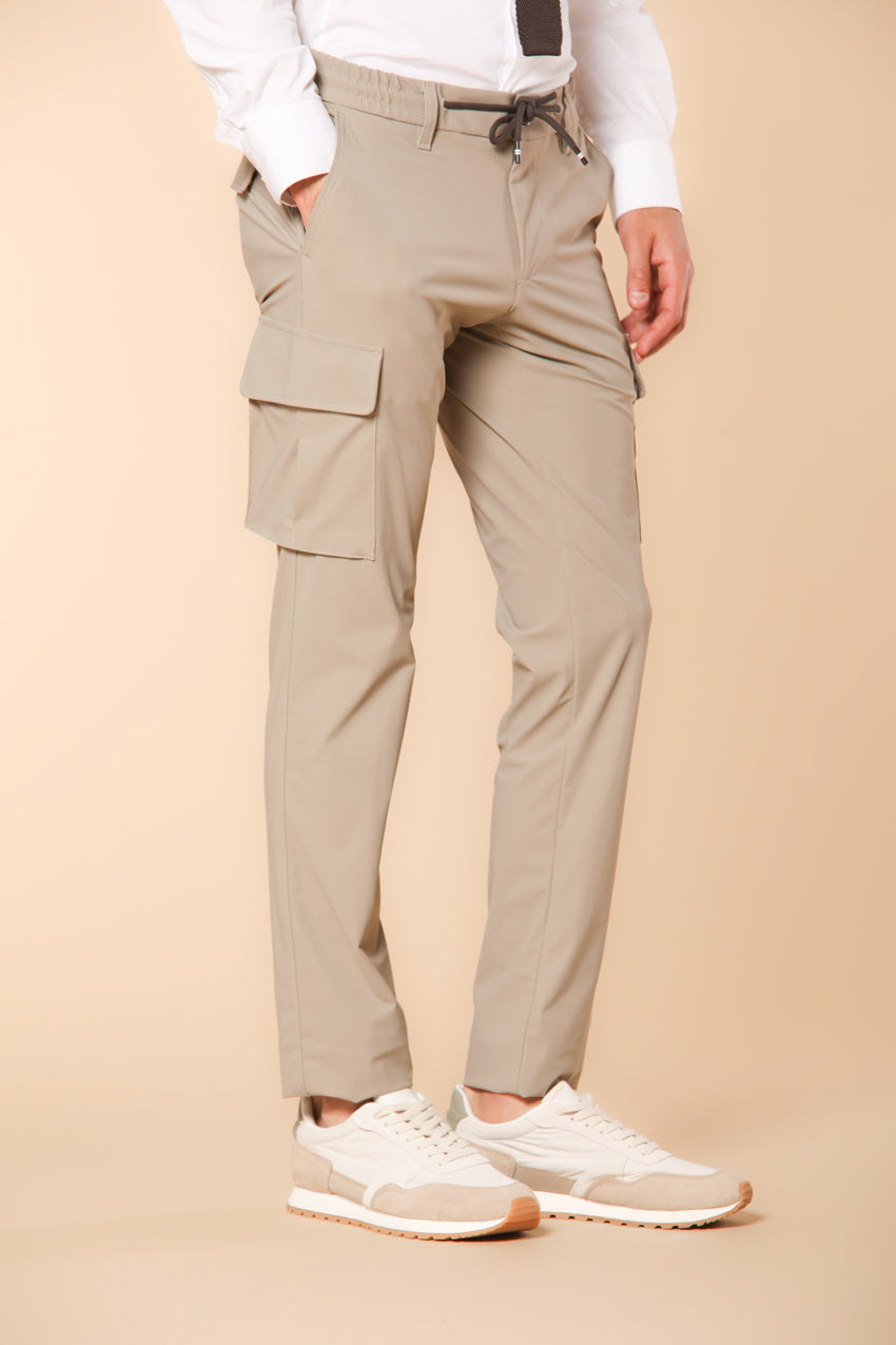 Chile Jogger pantalon cargo homme en jersey supertechnique Extra Slim fit