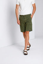 Chile Herren Cargo Bermuda aus Stretch Satin slim fit ①