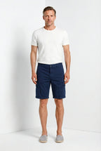 Chile bermuda cargo uomo in raso stretch slim fit  ①