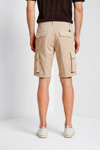 Chile Bermuda Cargo Herren aus Stretch-Satin slim fit ①