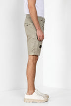 George Coolpocket men's cargo bermuda in stretch gabardine logo edition carrot fit ①