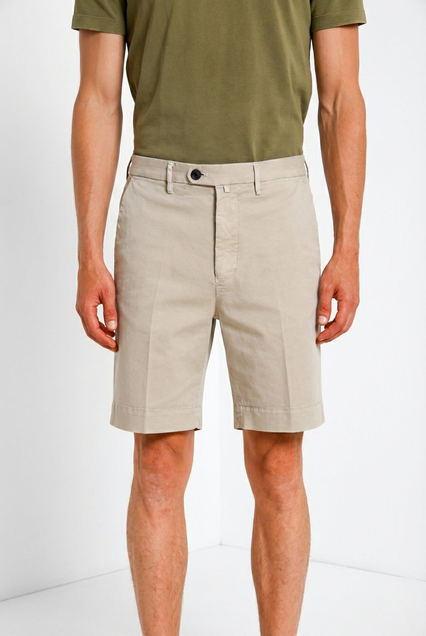 Boston delamere bermuda chino homme en twill stretch relaxed fit