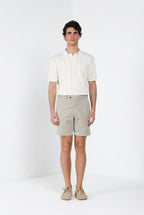 Boston delamere men's chino bermuda in stretch twill relaxed fit