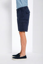 Cargo M74 bermuda cargo homme en gabardine stretch relaxed fit