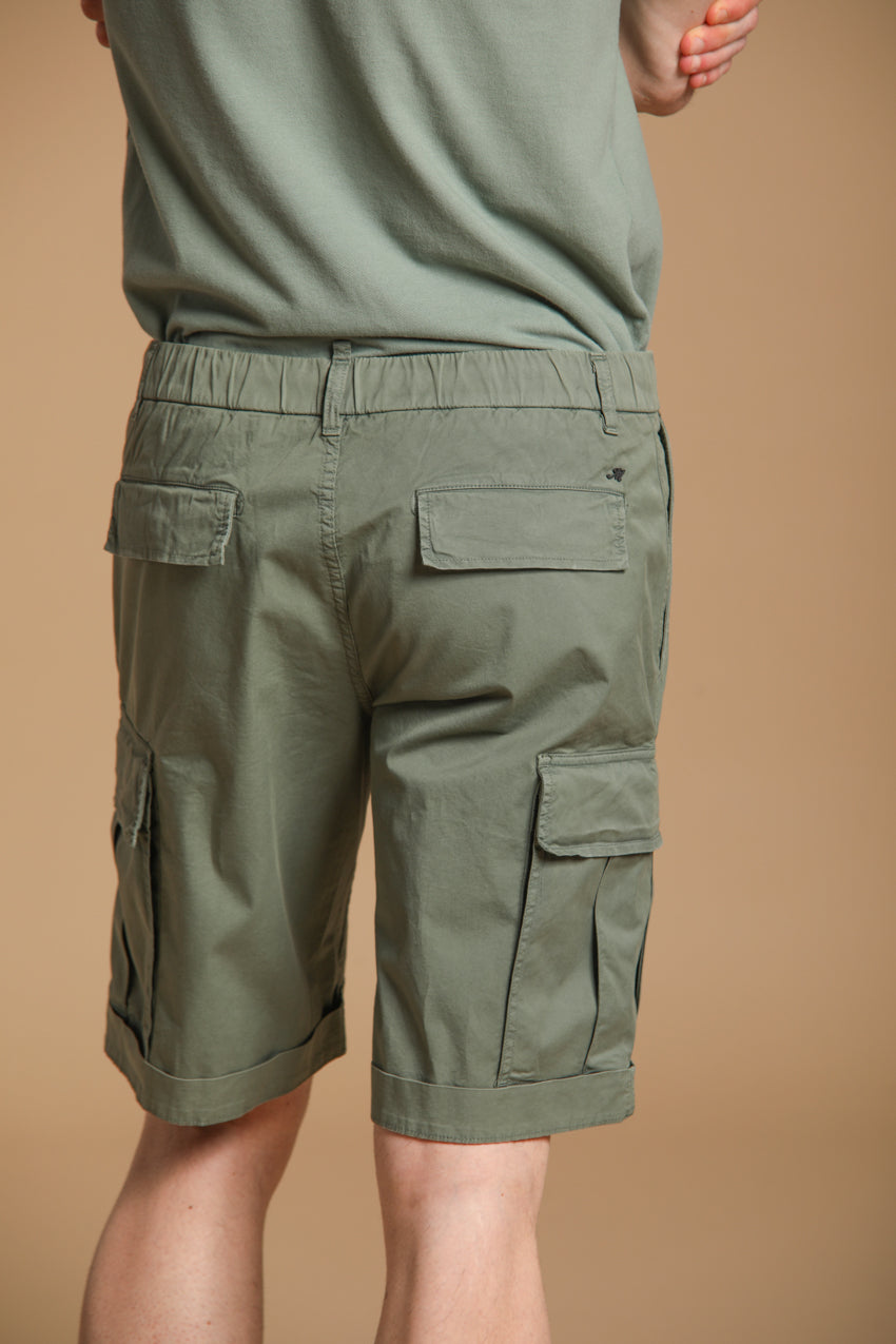 Cargo M74 men's cargo bermuda shorts in pima cotton twill Relaxed fit