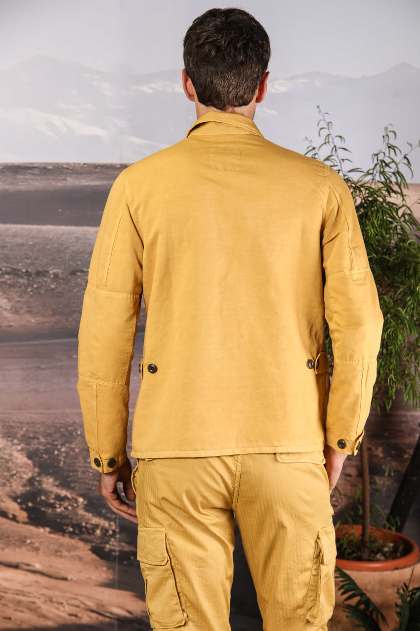 Flyshirt giacca camicia uomo in canapa