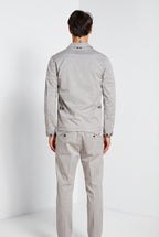 Flyshirt delamere men's overshirt jacket in stretch gabardine