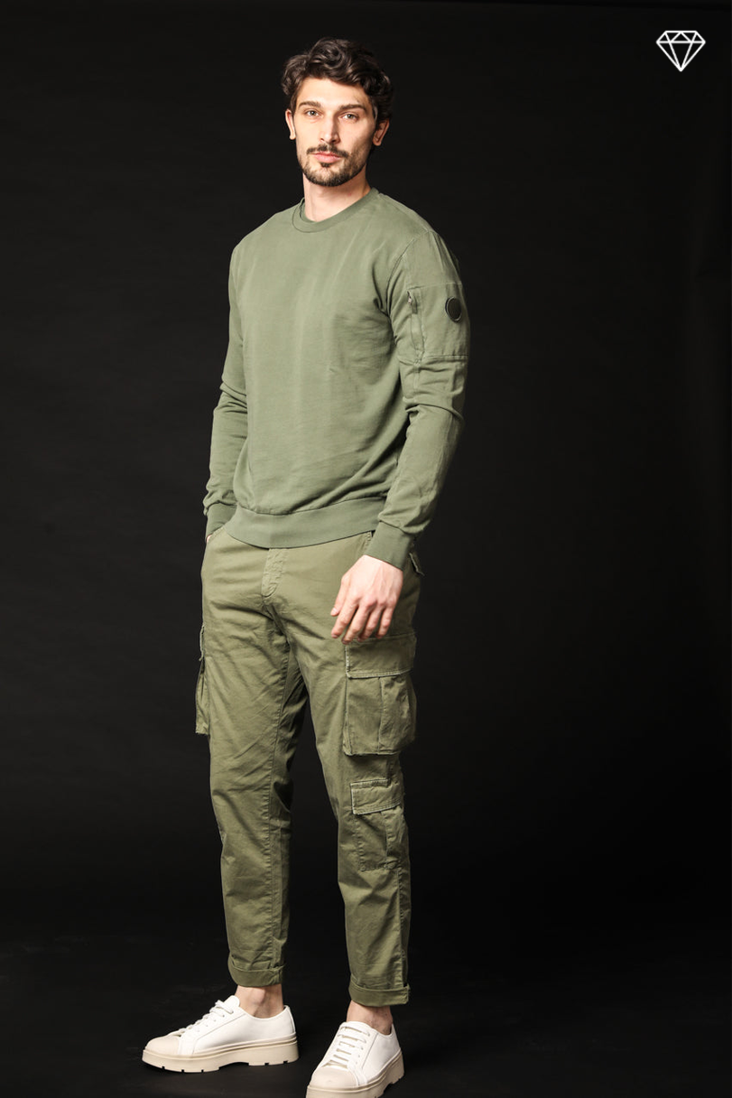 Marlon sweat-shirt homme en coton logo edition ①