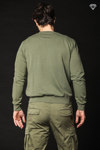 Marlon sweat-shirt homme en coton logo edition ①