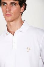 Leopardi Poloshirt Herren aus Pikee ①