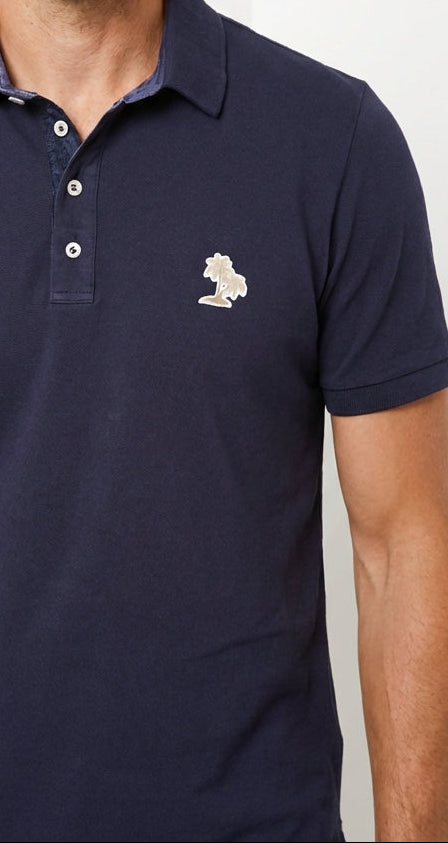 Leopardi polo homme en piqué ①