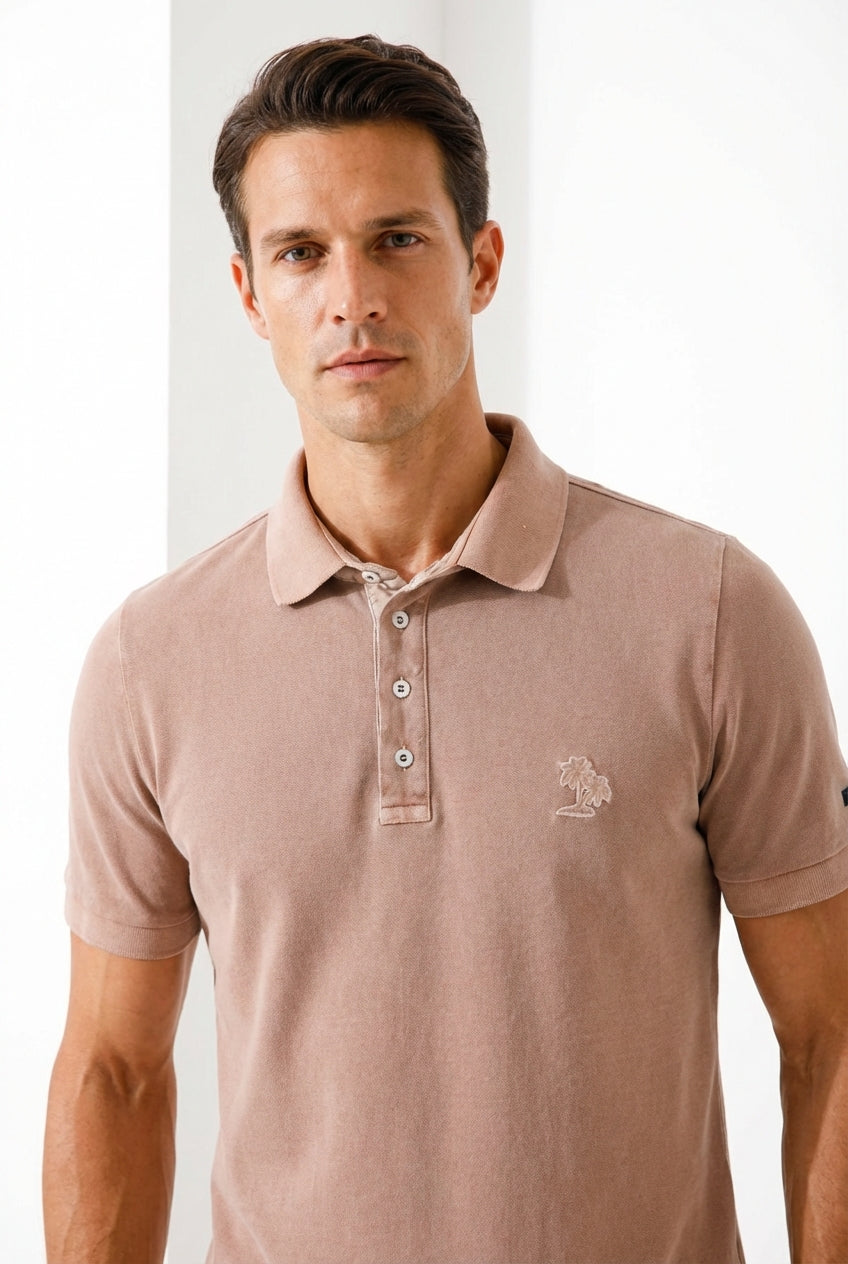 Leopardi delamere polo homme en piqué