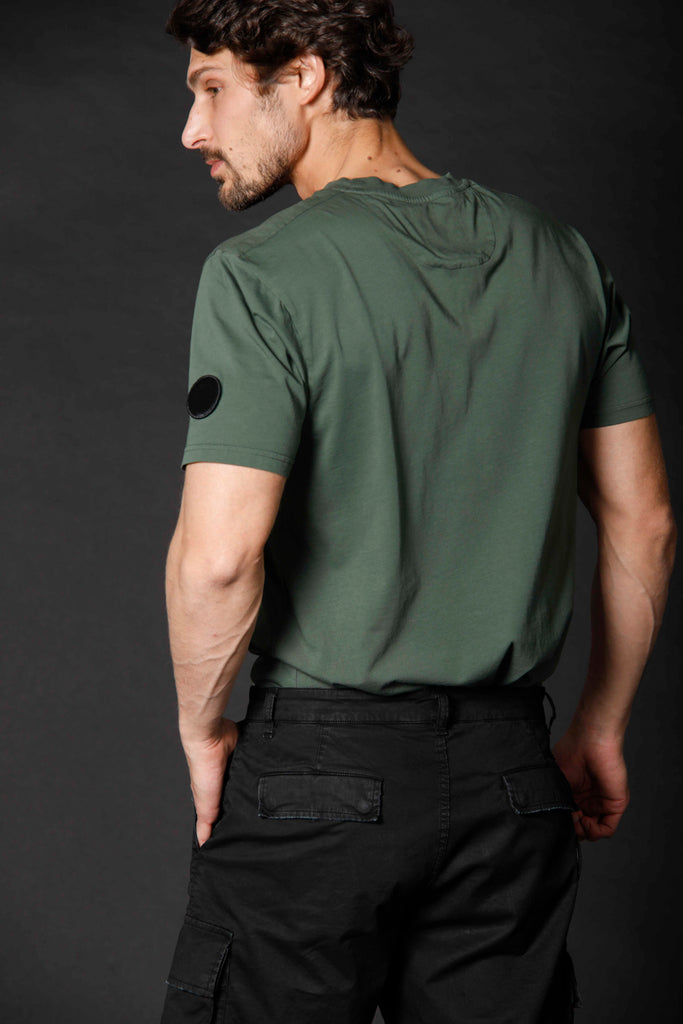 image 2 de t-shirt homme en coton avec logo édition limitée modèle tom mm en vert régulier de mason's
