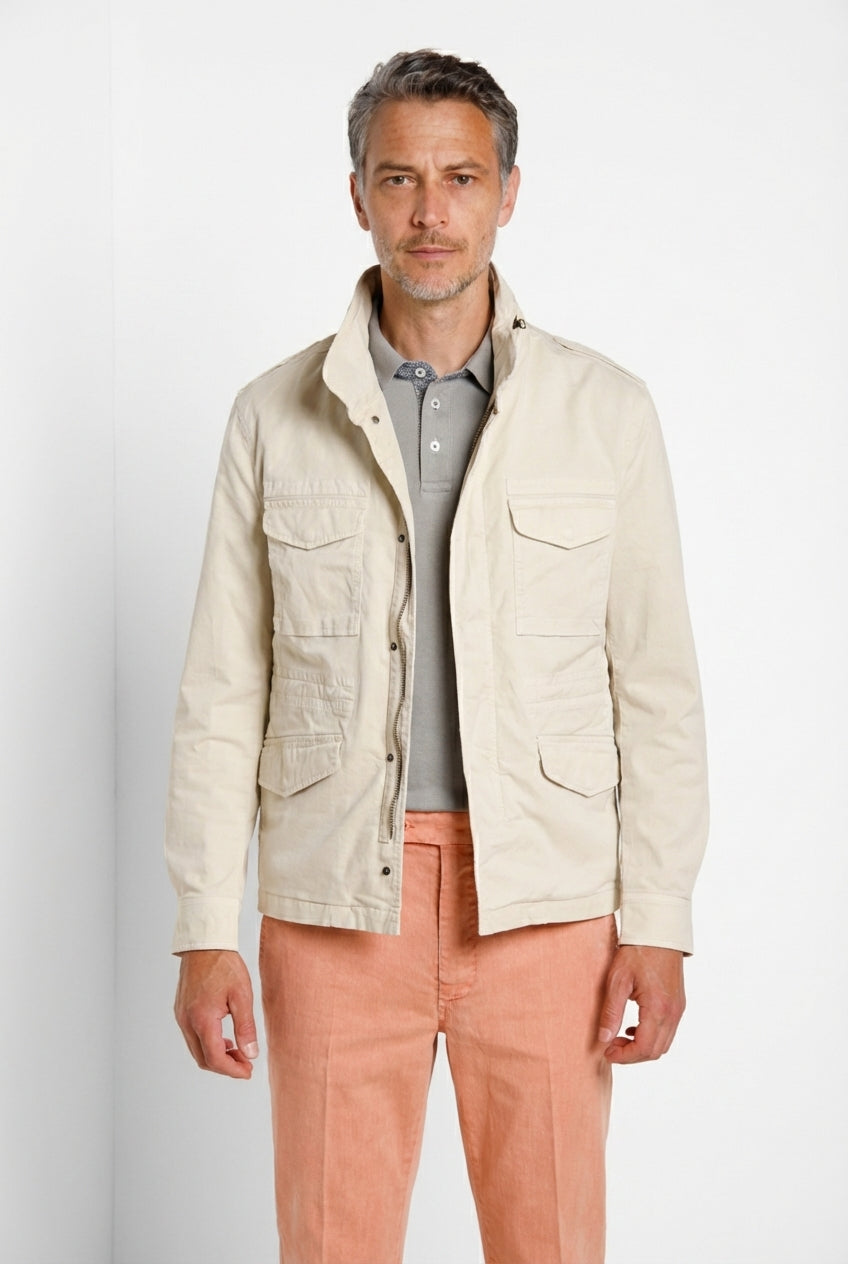 Jacket M74 delamere veste homme en twill stretch