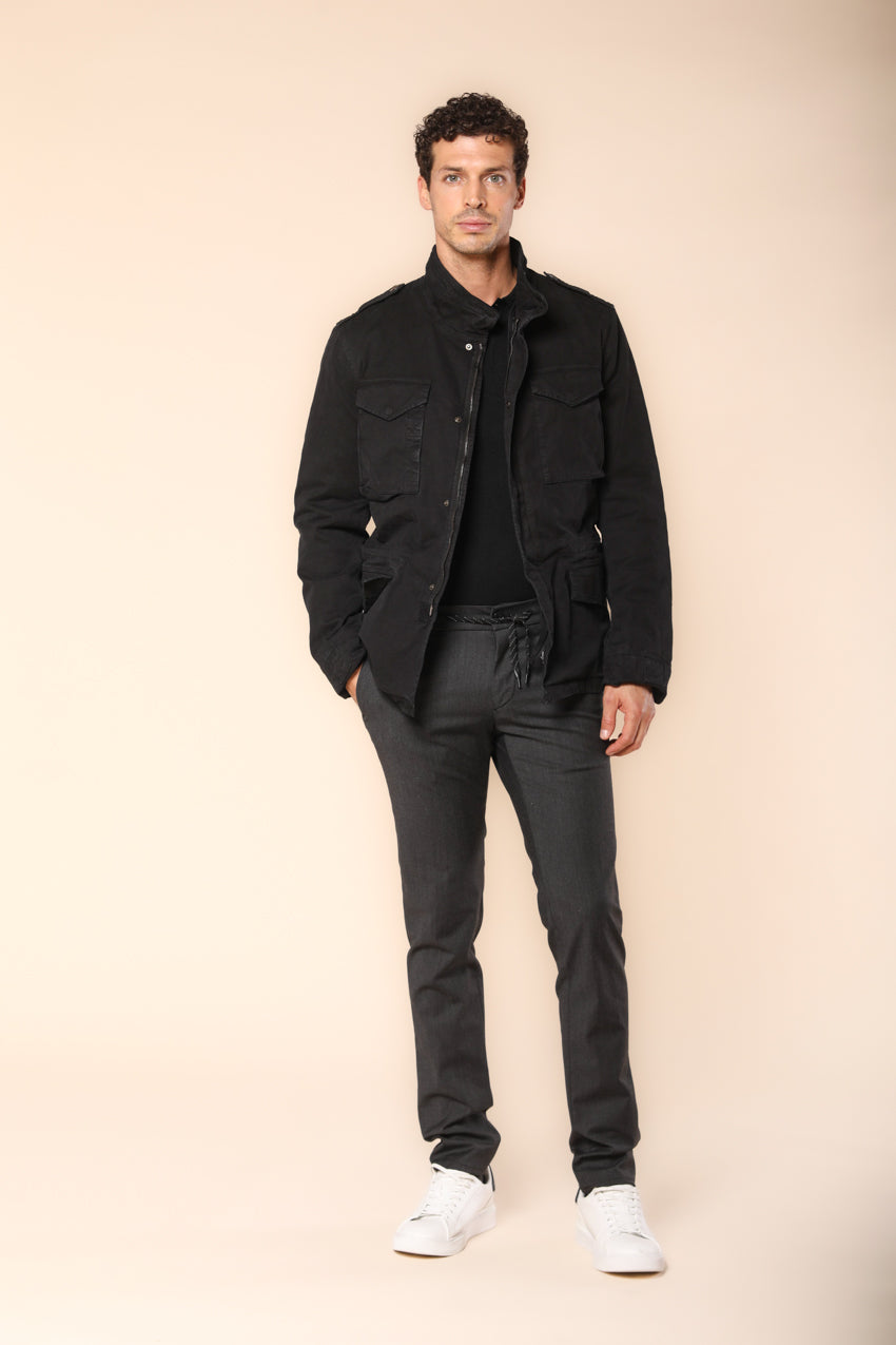 Field Jacket M74 homme en coton stretch coupe slim