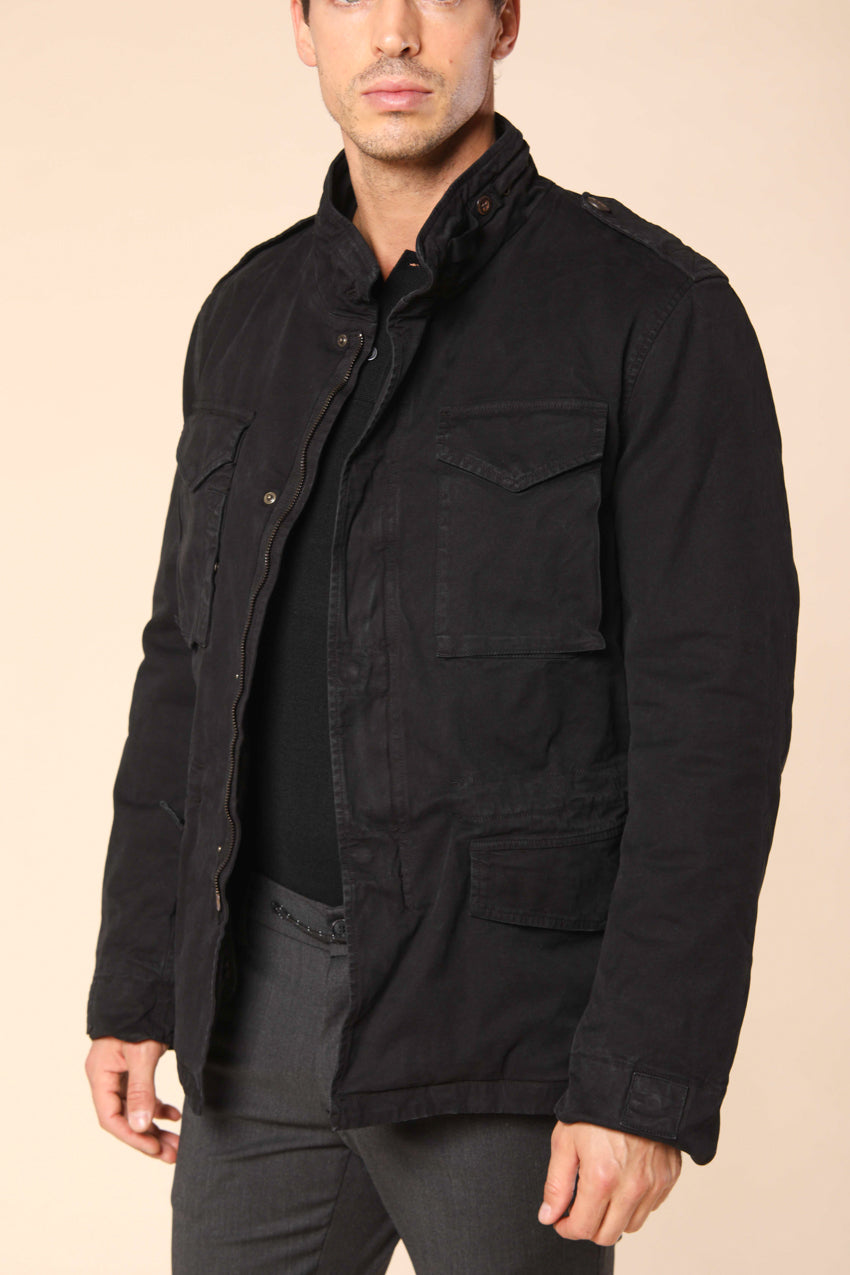 Field Jacket M74 homme en coton stretch coupe slim