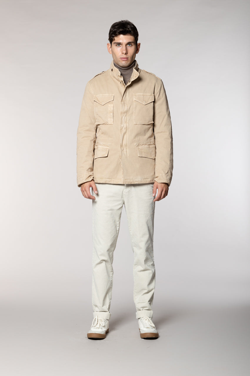 Field Jacket M74 uomo in cotone stretch