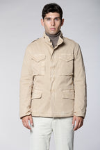 Field Jacket M74 uomo in cotone stretch