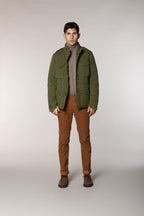 Field Jacket M74 uomo in cotone stretch