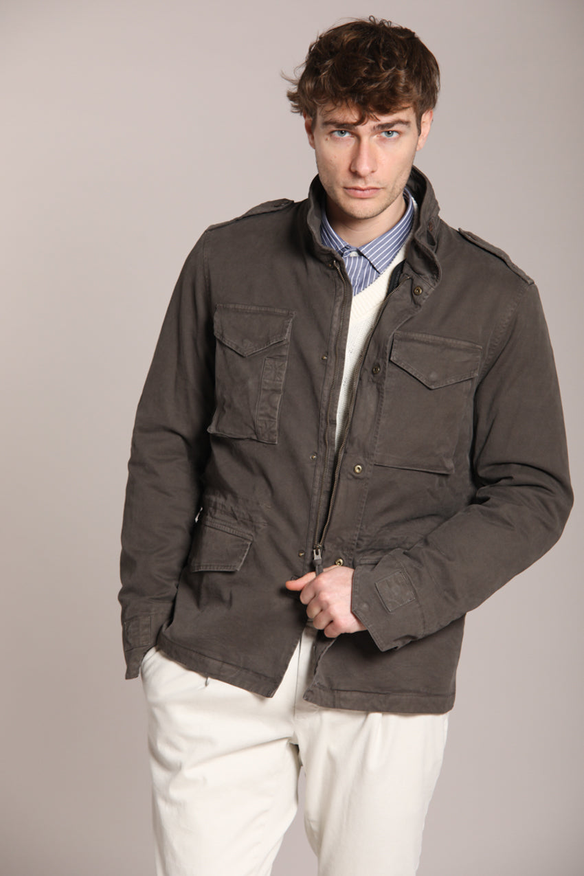 Foto 1 Field Jacket M74 uomo in cotone stretch