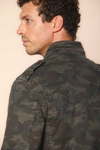 Foto 3 Field Jacket M74 uomo in raso camouflage