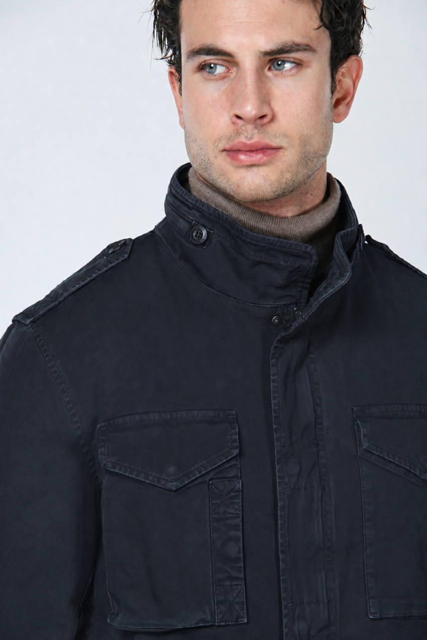 Field Jacket M74 für Herren aus Broken Stretch