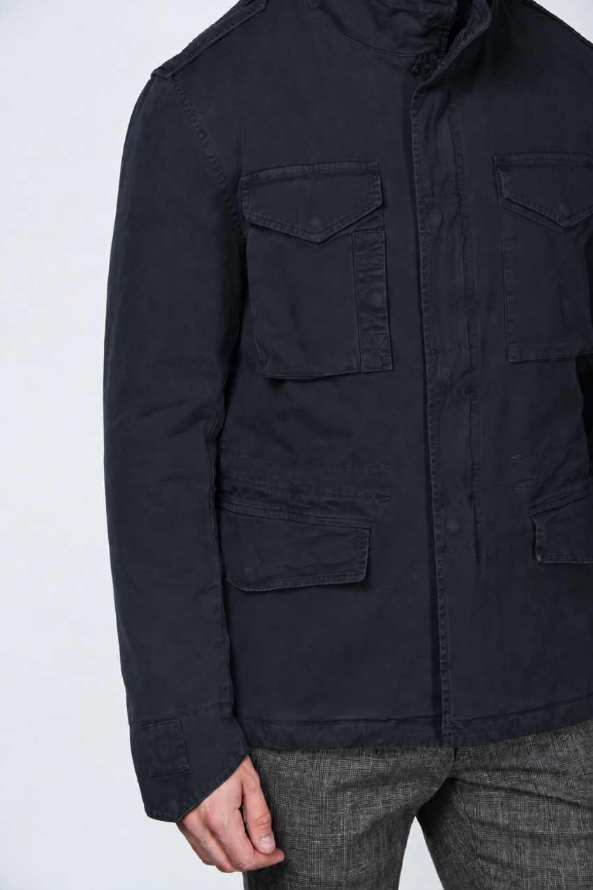 Field Jacket M74 für Herren aus Broken Stretch