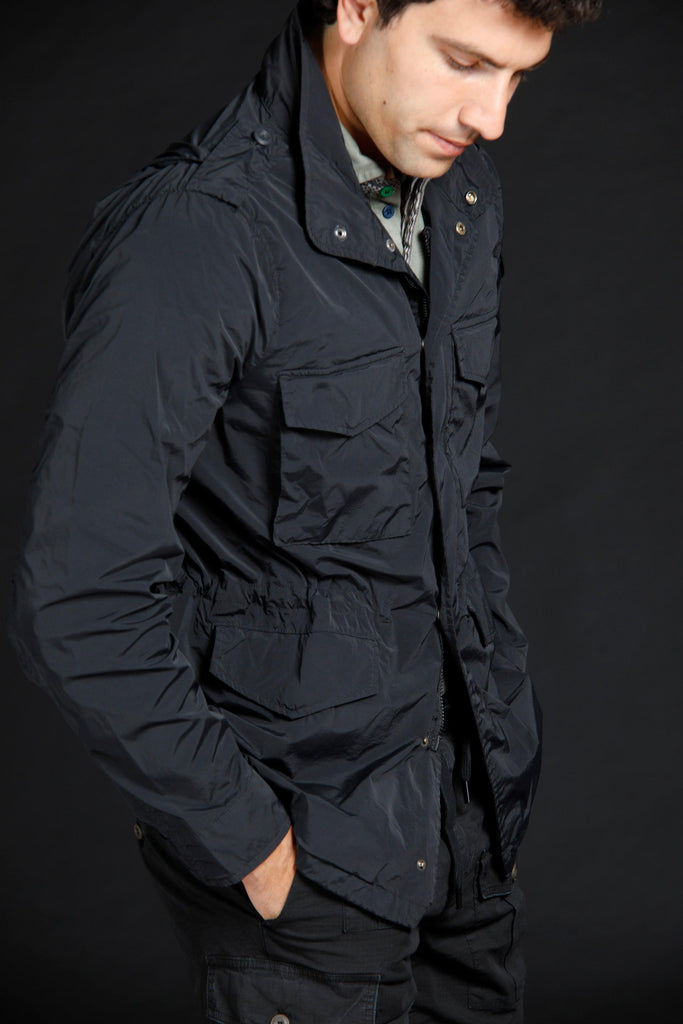 Field Mason's jacket en nylon stretch Logo edition
