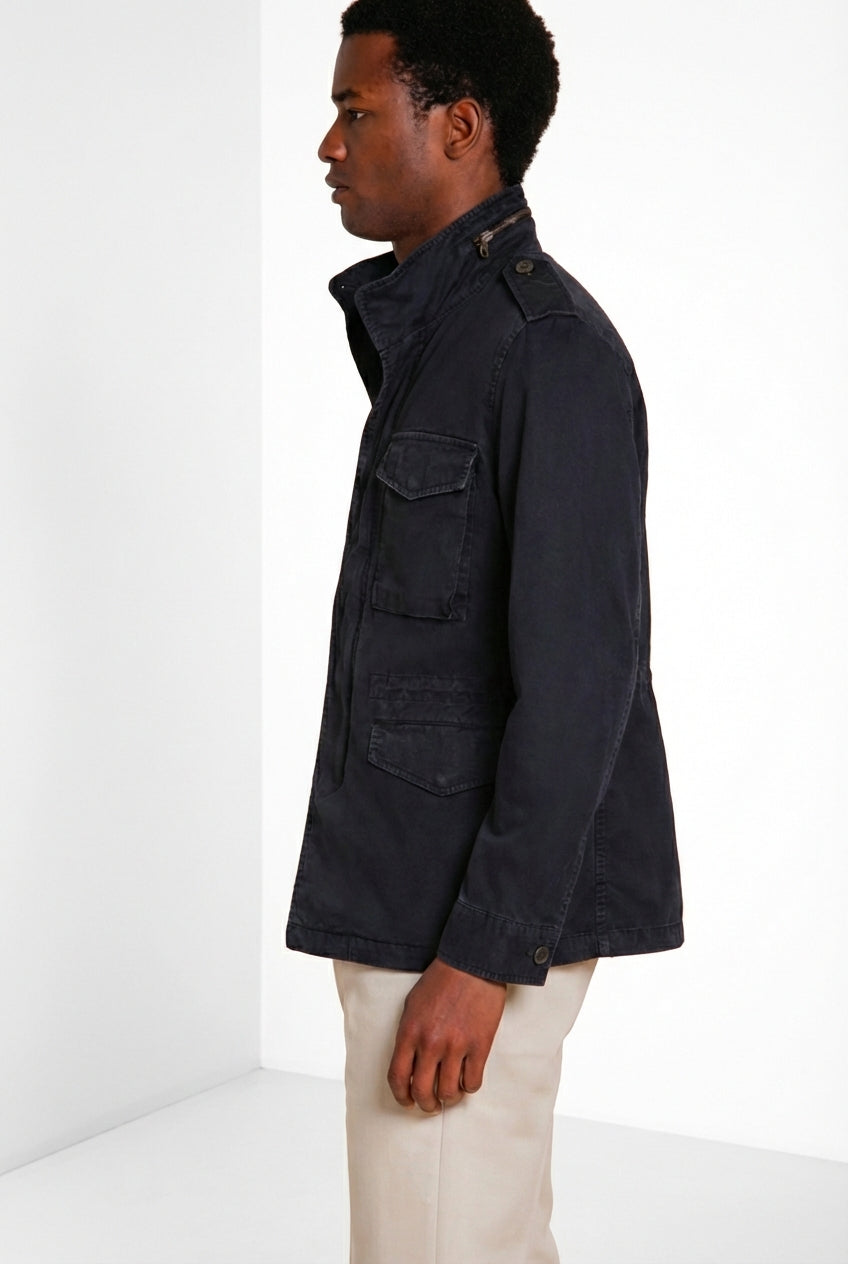 Field Jacket M74 men's jacket in oxford canvas ①
