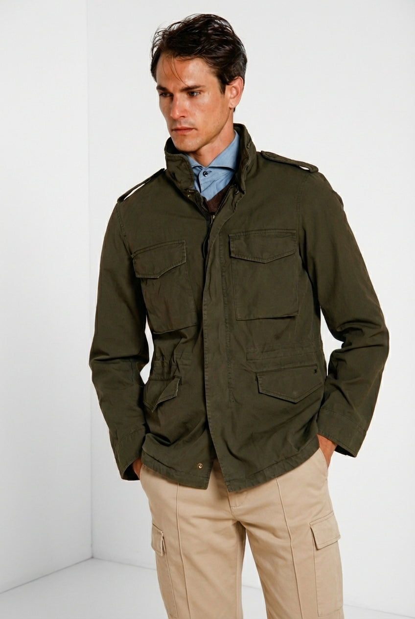 Field Jacket M74 Veste homme en toile oxford ①