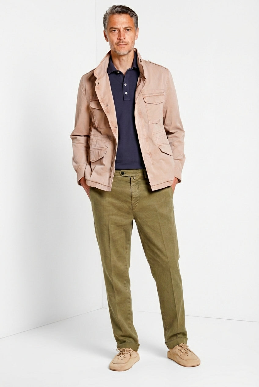Jacket M74 delamere Veste homme en twill stretch
