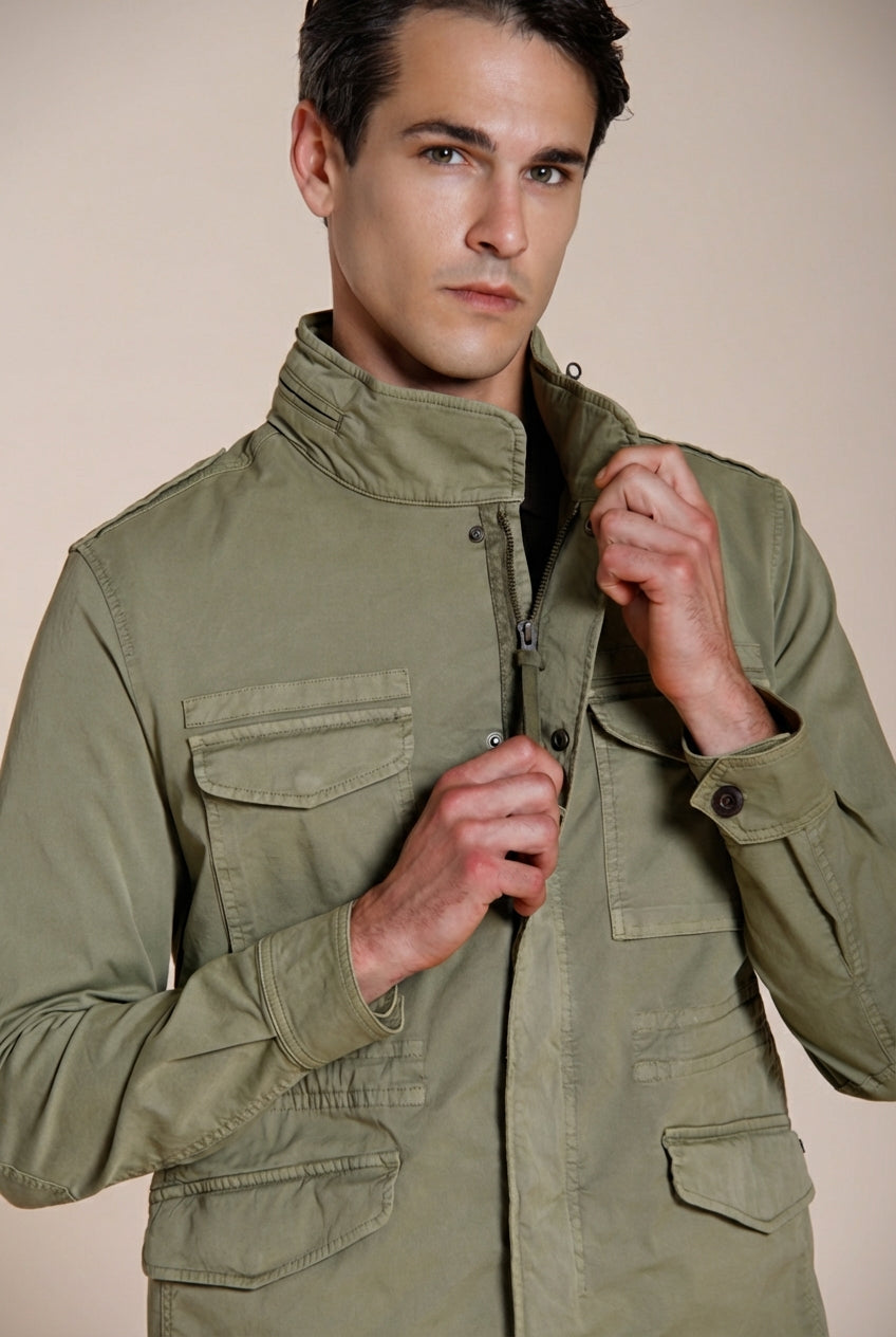 Jacket M74 delamere uomo in twill stretch