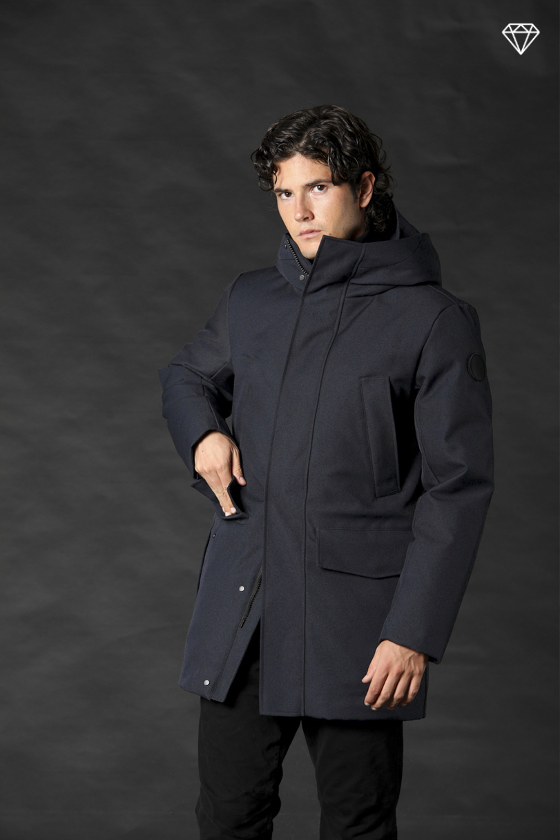 Immagine 1 di Salt Lake Parka uomo in nylon limited edition regular fit colore blu scuro di Mason's