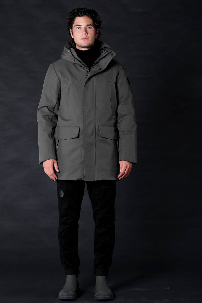 Salt Lake parka homme en nylon édition limitée coupe regulière ①