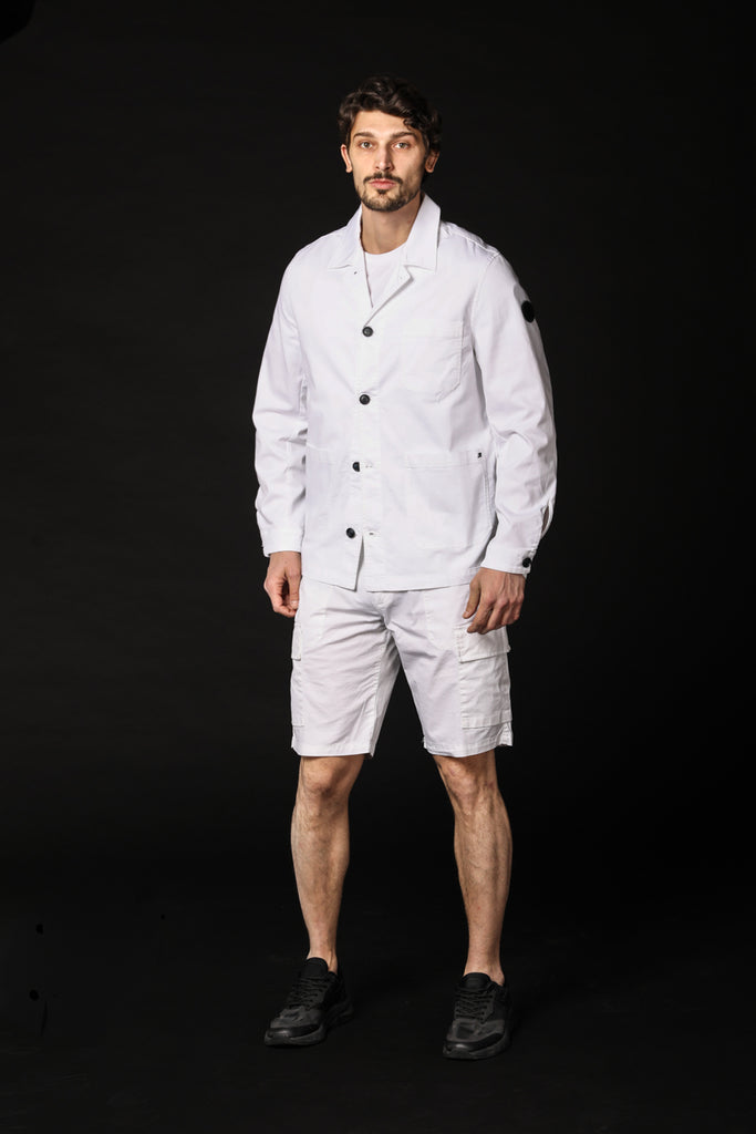 Image 2 de field jacket pour homme modèle M74 Work en blanc, coupe régulière de Mason's