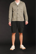 M74 Work Jacket field jacket homme logo edition en coton et tencel ①