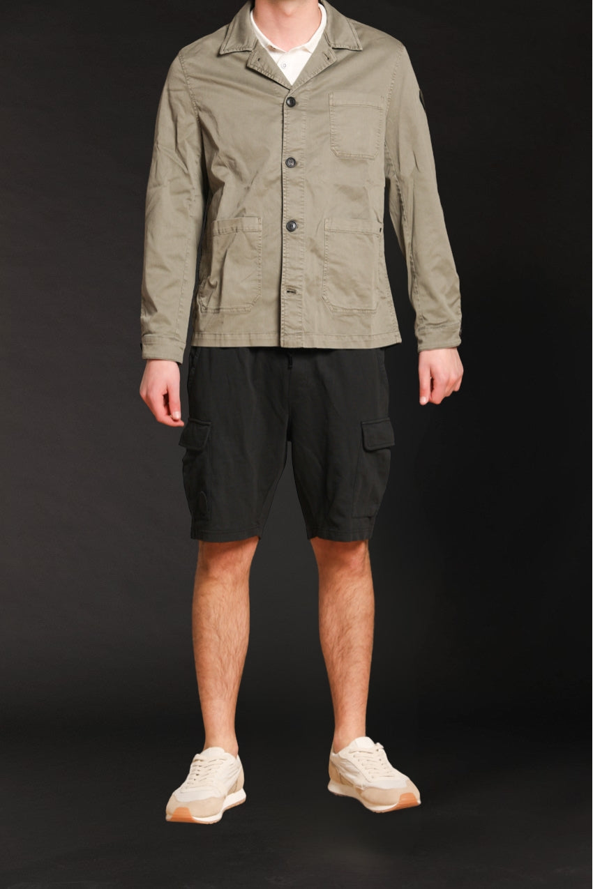 M74 Work Jacket field jacket homme logo edition en coton et tencel ①