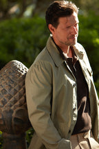 Work men's overshirt jacket in canvas oxford ①