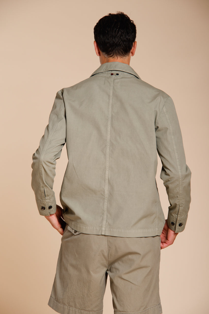 Work men's overshirt jacket in canvas oxford ①
