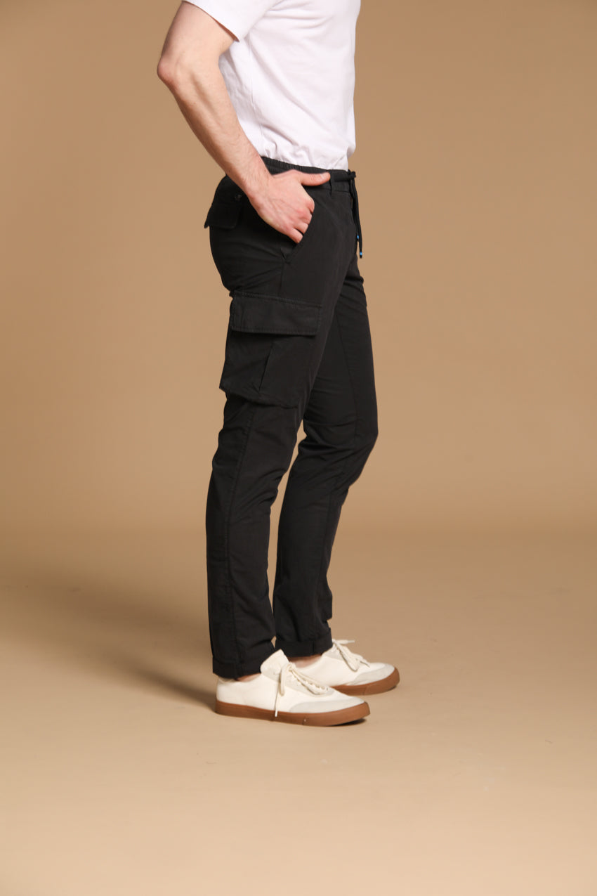 Chile Jogger pantalone cargo uomo in tela paracadute extra slim fit